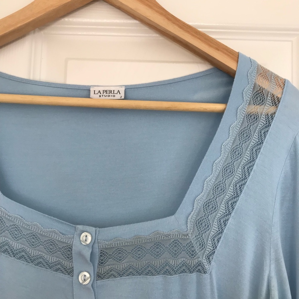 La Perla Nightgown blue 2